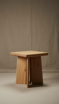 Solid Oak Garden Bench With Curved Seat