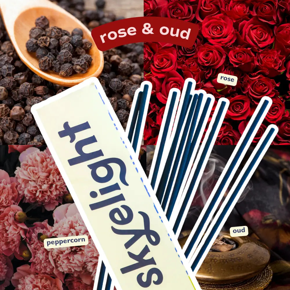 Skyelight Incense Sticks | Highly Fragrant Scented Incense Sticks | Bold Scent Home Fragrances