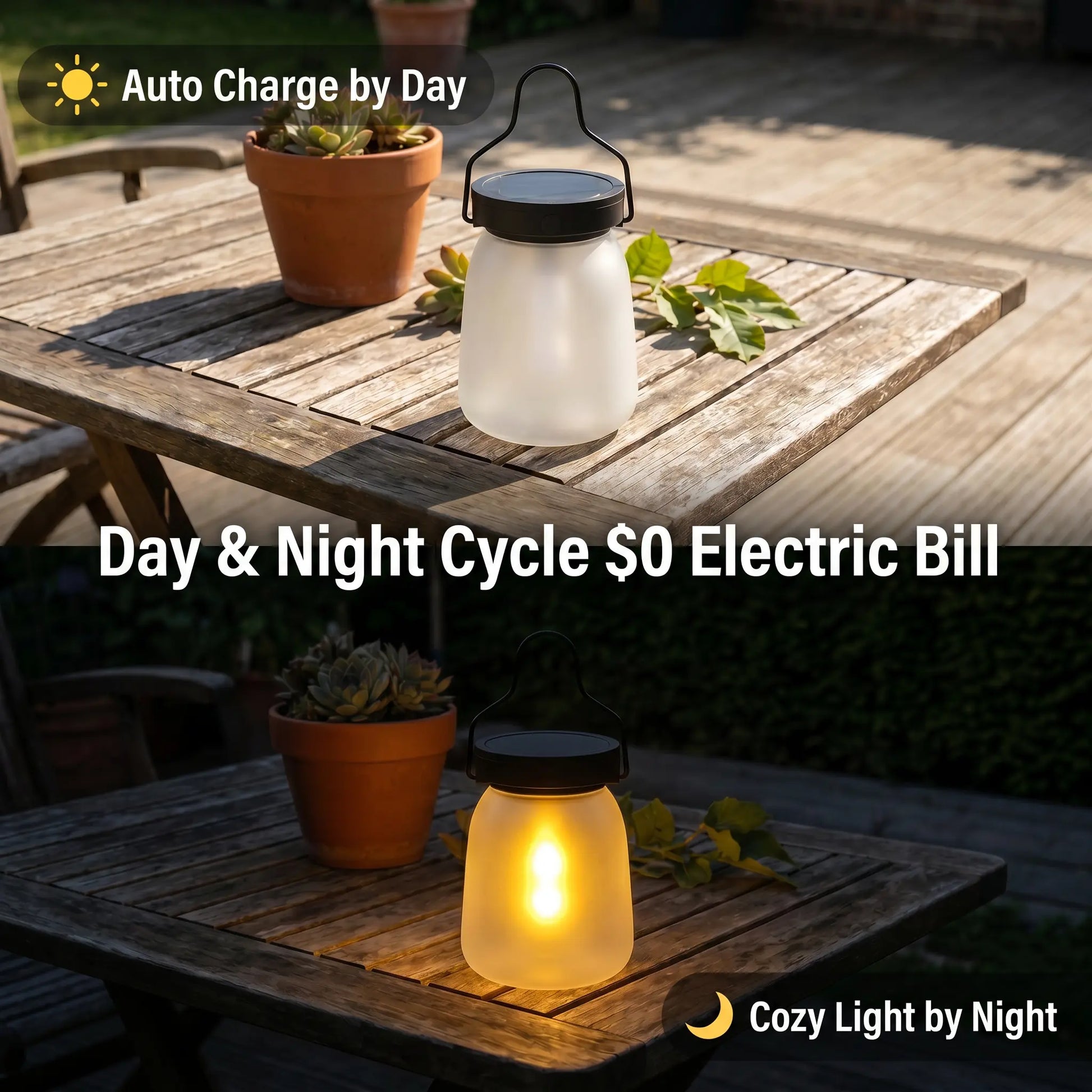 Upgraded Gen2 Solar Lantern Outdoor Lights